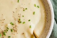 Golden Leek and Sweet Potato Bisque
