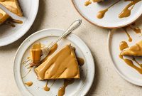 AIP Paleo Autumn Salted Caramel Pumpkin Cheesecake