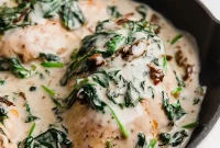 Creamy Tuscan Chicken Skillet