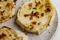 Savory Roasted Cabbage Slabs