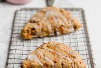 Nourishing Paleo Gluten-Free AIP Carrot Cake Scones