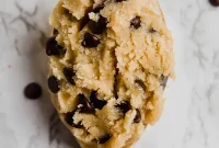 Healthy Paleo Edible Cookie Dough