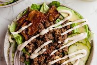 Ultimate Loaded Bunless Burger Bowls Paleo Keto Whole30