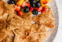 Crispy Grain-Free Cinnamon Sugar Chips with Refreshing Fruit Salsa