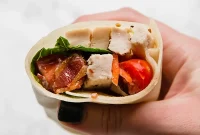Ultimate Paleo Chicken Bacon Ranch Wraps