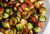 Harvest Harmony Skillet: Brussels Sprouts with Bacon, Apple, and Dates
