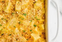 Unbelievably Cheesy Sweet Potato Casserole (Paleo, Vegan, AIP)
