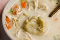 Nourishing Paleo AIP Chicken Cauliflower Dumplings