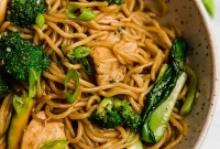 Chicken and Ramen Stir Fry: Gluten-Free, Paleo, and AIP Friendly