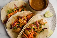 Grain Free Thai Chicken Tacos Paleo AIP