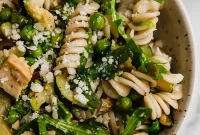 Fresh Spring Pasta Salad Gluten Free Paleo AIP