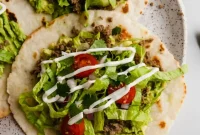 AIP Ground Beef Tostadas