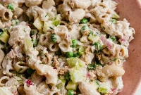 Zesty Mediterranean Tuna Pasta Salad