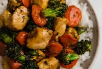 Delicious Honey Garlic Chicken Stir Fry Gluten Free Paleo AIP