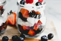 Layered Berry Brownie Bliss: A Wholesome Treat for Every Diet