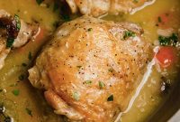 Autoimmune Friendly Chicken Fricassee