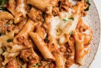 Effortless Gluten Free No Boil Pasta Bake