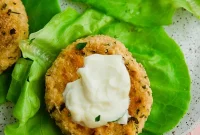 Grain Free Paleo Butternut Salmon Fritters