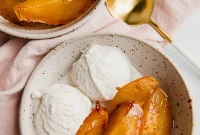 Effortless Healthy Caramelized Pears