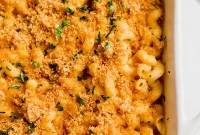 Indulgent Paleo Baked Mac and Cheese Gluten Dairy Free