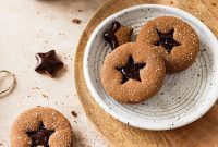 Chocolate Gingerbread Sandwich Cookies Paleo AIP
