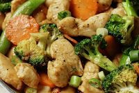 Paleo and AIP Orange Chicken Stir Fry