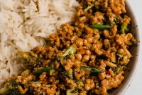 Blazing Firecracker Ground Chicken Bowls