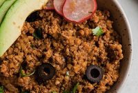 Grain-Free Ground Beef Enchilada Bowls