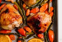 Effortless Citrus Glazed Chicken Bake