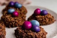 Sweet Coconut Chocolate Easter Nests