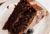 Decadent Paleo Vegan Chocolate Fudge Cake