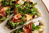 Gourmet Gluten-Free Apple Balsamic Flatbread