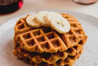 Fluffy Paleo Pumpkin Waffles Vegan Gluten Free