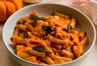 Gluten Free Dairy Free Pumpkin Penne Alla Vodka
