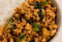 Flavorful Ground Chicken and Broccoli Skillet