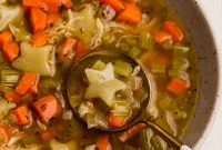 Gluten-Free Chicken Star Pasta Soup