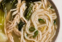 Hearty Bok Choy Noodle Bowl