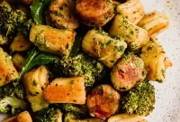 Roasted Gnocchi and Sausage Sheet Pan Dinner Gluten-Free