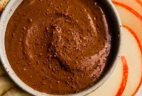 Luscious Dairy Free Chocolate Fruit Dip