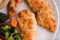 Sheet Pan Chicken Tenders and Roasted Vegetables