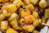 Skillet-Seared White Sweet Potato Crisps