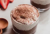 Creamy Vegan Tiramisu Chia Pudding