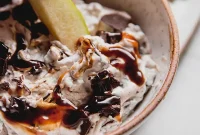 Lightened Up Dairy-Free Snickers Dip