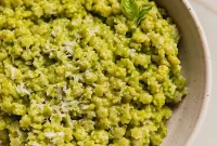 Gluten-Free Nut-Free Basil Pesto Star Pasta