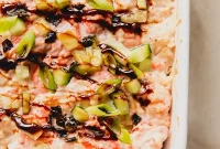 Easy Gluten-Free Dairy-Free Mini Salmon Sushi Bake
