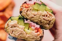 Tangy Tuna Nori Wraps