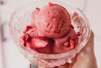 Ninja Creami Pink Strawberry Bliss Sorbet