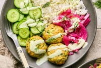 Zesty Gluten-Free Turkey Feta Bites