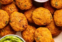 Golden Chicken Sweet Potato Bites