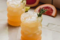 Zesty Pink Grapefruit Paloma Mocktail